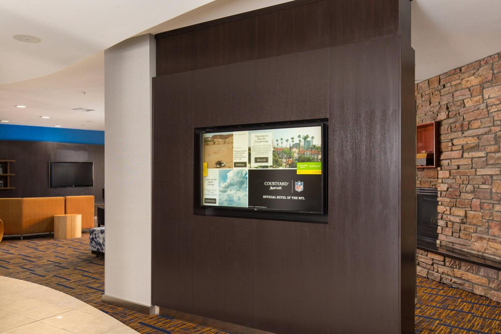 Courtyard By Marriott Ontario Rancho Cucamonga Hotell Exteriör bild